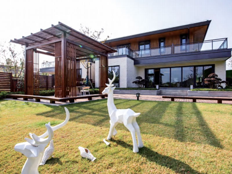 Changzhou Hantian Ahşap Yapı Tatil Köyü